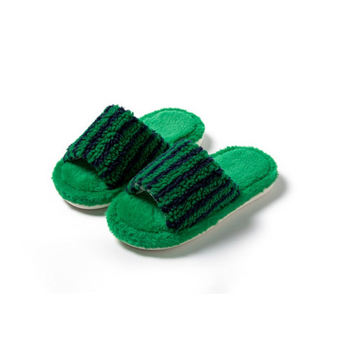 Stripe Clash Slippers